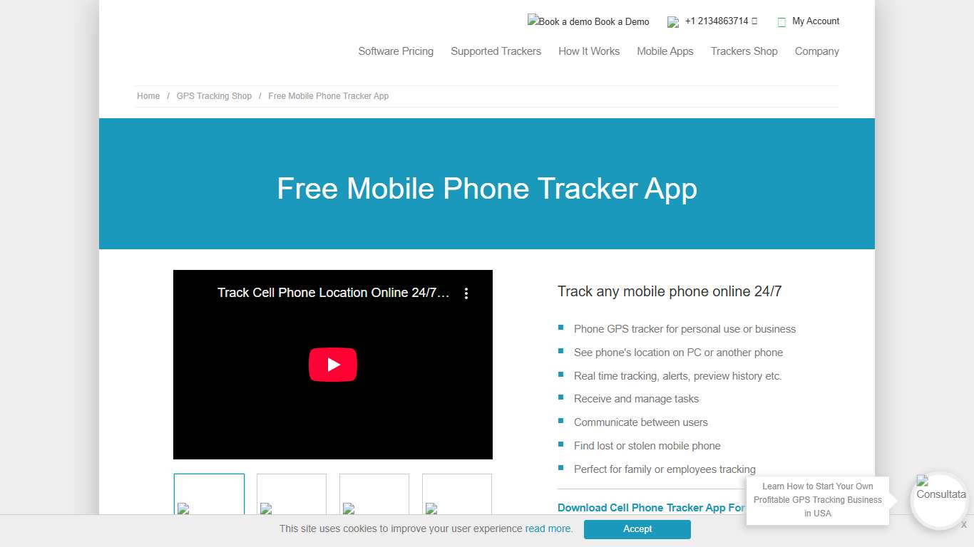 Free Mobile Trackers App, Cell Phone GPS Tracking GPSWOX
